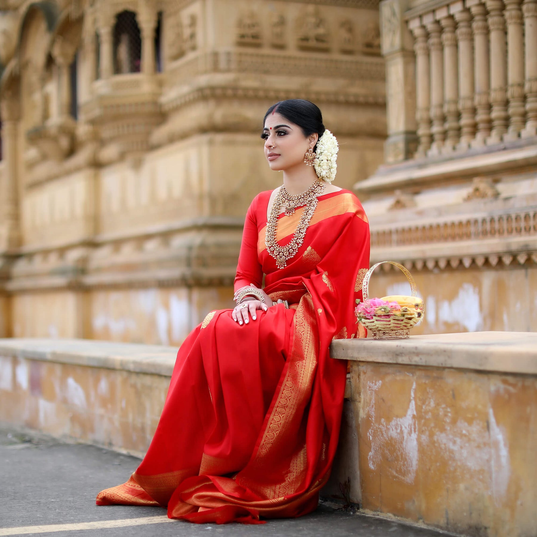 The Exquisite Creation of a Sari