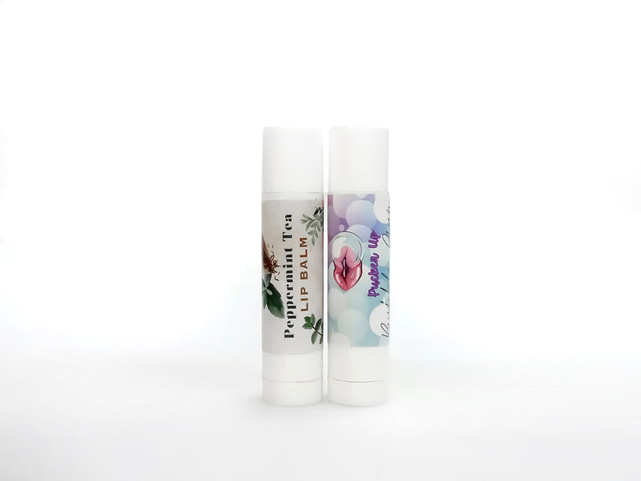 Nature's Alchemy Set of Any 2 Moisturizing Lip Balm with Shea Butter, Sweet Almond Oil & Coconut Oil