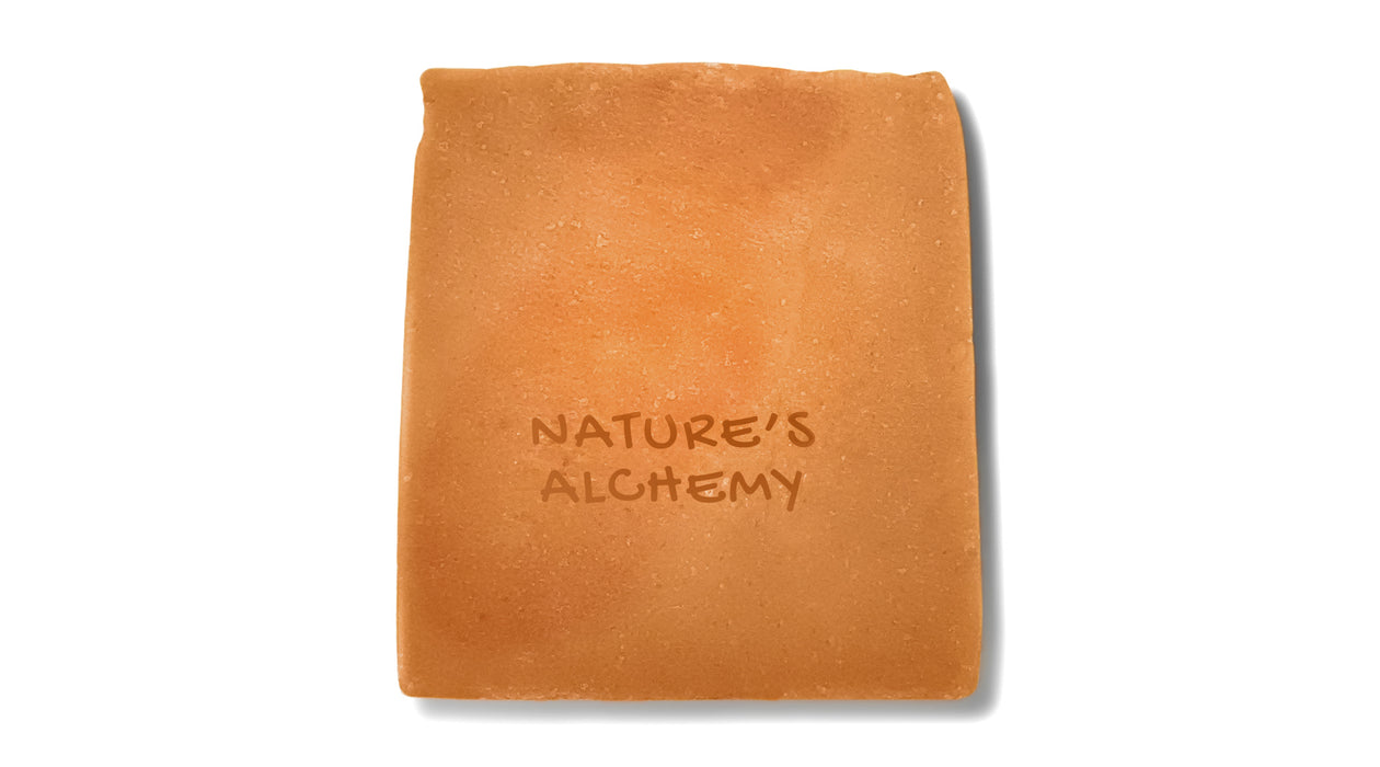 Nature's Alchemy Honey Oats Orange Exfoliating Body & Face Soap (125 gm)