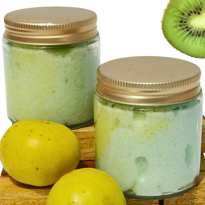 Nature's Alchemy Hemp Oil Lemon Kiwi Sugar Body Scrub