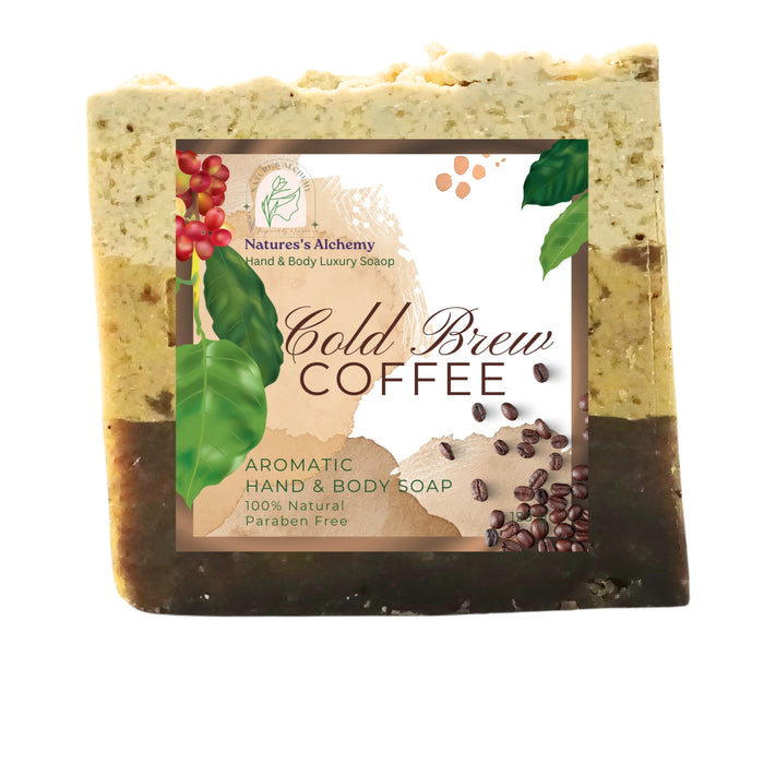 Nature's Alchemy Arabica Coffee Soap with Kokum Butter, Shea Butter, Cocoa Butter - 100 Gm