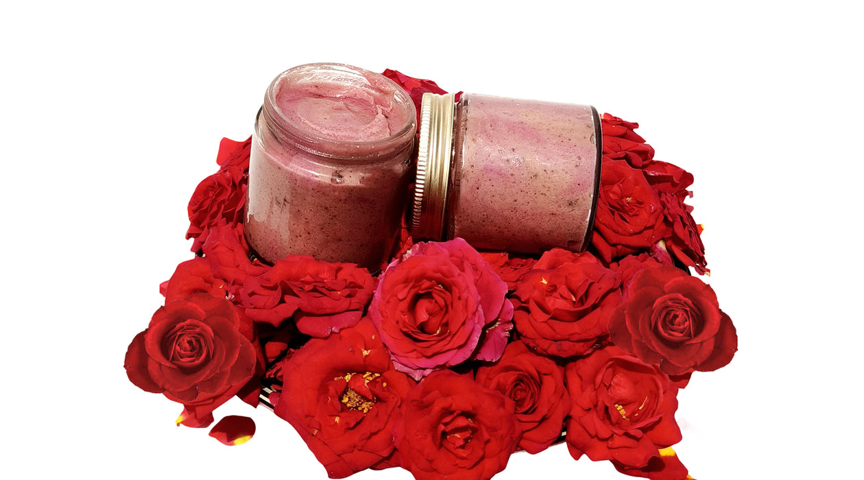 Rose Skin Pampering Gift Set for Someone You Love or Self Love